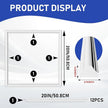 COUKIU Pre-Cut 3 Set Peel and Stick Wall Molding Trim Kit, 20