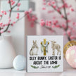 Religious Easter Decorations Christian Easter Decor Rustic John 1:29 Spring Decor Bible Verse Wooden Box Sign for Home Office Bedroom Living Room Desk Shelves