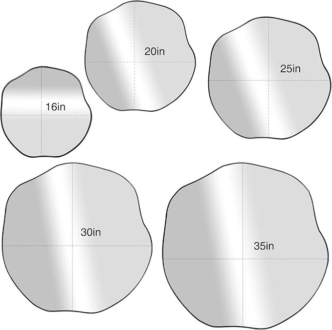 POZINO Irregular Mirror, 20