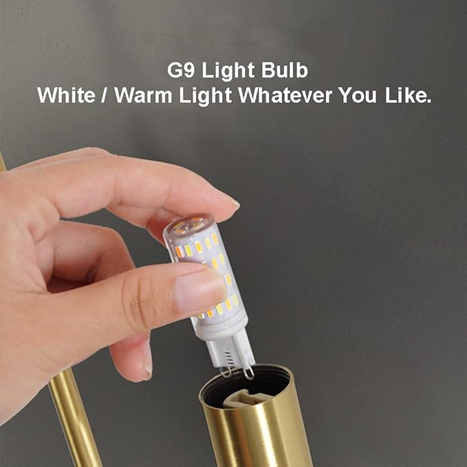 Black Wall Sconce Mid Century Black Wall Lamp Modern U-Shape Linear Wall Light with White Milk Glass Shade Wall Lamp for Bedside Dining Room Bathroom,G9 Bulb