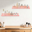 Dezzer 6 Pack Acrylic Shelves for Wall, 15