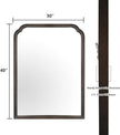 WallBeyond Wood Bathroom Mirrors for Wall Mounted, 30