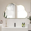 POZINO Gold Irregular Mirror, 33.5