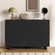 practicalWs Black Wallpaper Peel and Stick with Tools, Matte Black Contact Paper Self-Adhesive and Removable 17.7'' x 236.2'', Thickened Wall Paper for Cabinets, Drawers and Countertop