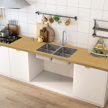 Abyssaly Light Wood Contact Paper Natural Wood Peel and Stick Wallpaper Self Adhesive Waterproof Wallpaper for Kitchen Cabinet Shelf Drawer Line 11.8" X 78.7"