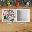 Christmas Decor Christmas Sign Decorations for Home Gonna Go Lay Under The Xmas Sign for Home Office Desk Table Cubicle Shelf Xmas Desk Accessories 5 x 5 inch