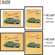 upsimples 18x24 Picture Frame Set of 5, Display Pictures 16x20 with Mat or 18 x 24 Without, Wall Gallery Poster Frames, Black