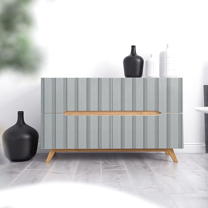 Yun-aeon Wood Slat Peel and Stick Wallpaper 17.3