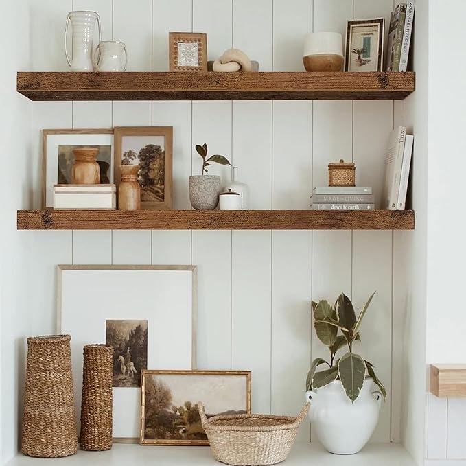 QEEIG Floating Shelves for Wall 35.4