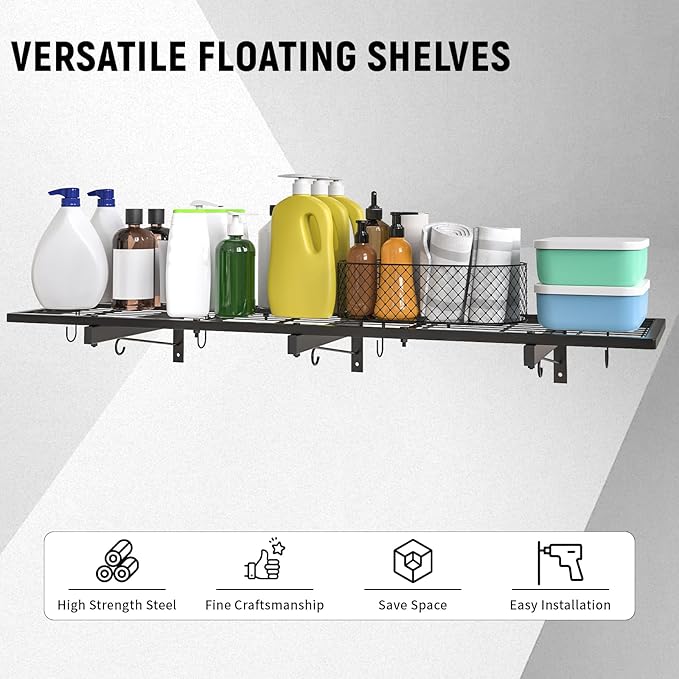 Garage Wall Shelves, 46