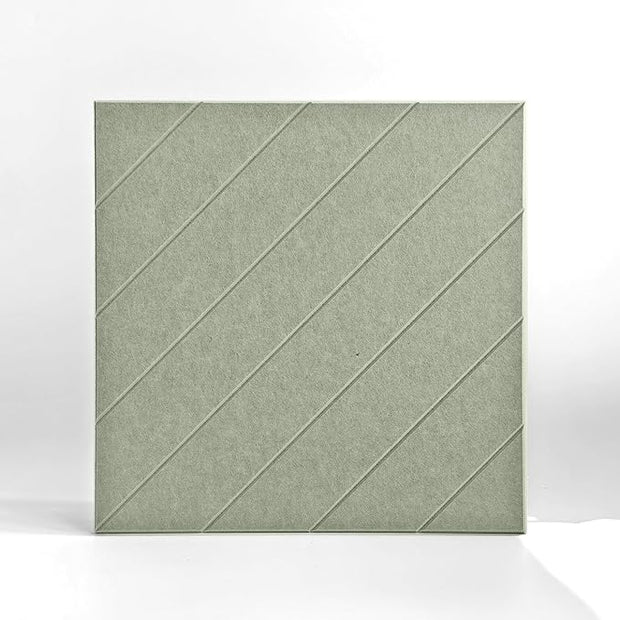 21.65" Large Square Acoustic Panels 4-Pack - Sound Absorbing Wall Panels, Noise Reducing Soundproof Decorative Felt Tiles for Home Office, Studio, Living Room - Sage