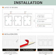 Peel and Stick Wainscoting Panels, 3 Set 20