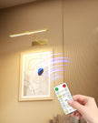 16 Inch Dimmable Picture Light, Gold LED Art Painting Wall Light with Remote Control & Timer, 3 Color Temperatures, Battery Operated Wall Sconce for Framed Pictures (Golden, 16 INCH)