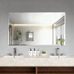 Rectangular Beveled Bathroom Mirrors, 22X30 inch Square Frameless Mirror, Rectangular Frameless Mirrors，Beveled Bathroom Mirror。