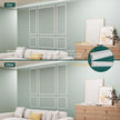Peel and Stick Wall Molding Kit, 3D Pre-Cut Wall Panels for Interior Wall Decor, Peel and Stick Wood Panels, (50