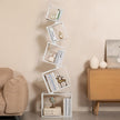 Bookshelf, Metal Bookcase 5-Tier 67
