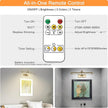 Wireless Picture Lights for Wall Rechargeable, Battery Operated Art Light for Paintings, 3CCT Dimmable, 15.7