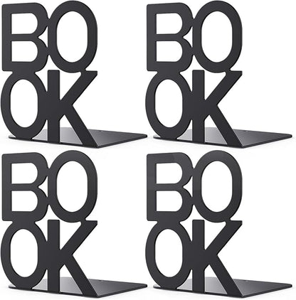 Book Ends,BookEnds Supports for Bookrack Desk,Bookend are Used for Books, Unique Appearance Design,Heavy Duty