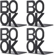 Book Ends,BookEnds Supports for Bookrack Desk,Bookend are Used for Books, Unique Appearance Design,Heavy Duty