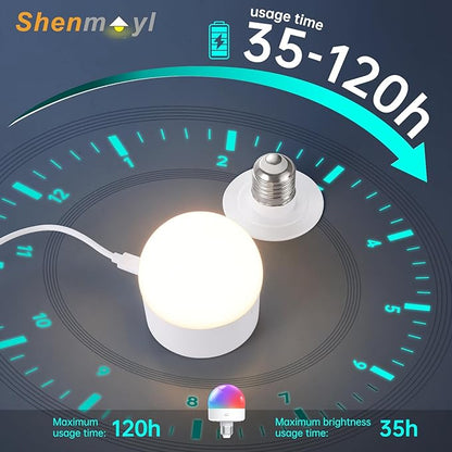 Adhesive Battery Operated Wall Sconce Set of 2, 5000 mAh Battery Rechargeable Bulb with 12 RGB Colors, Stick on Wall Sconce No Drill Wall Lights, Pattern