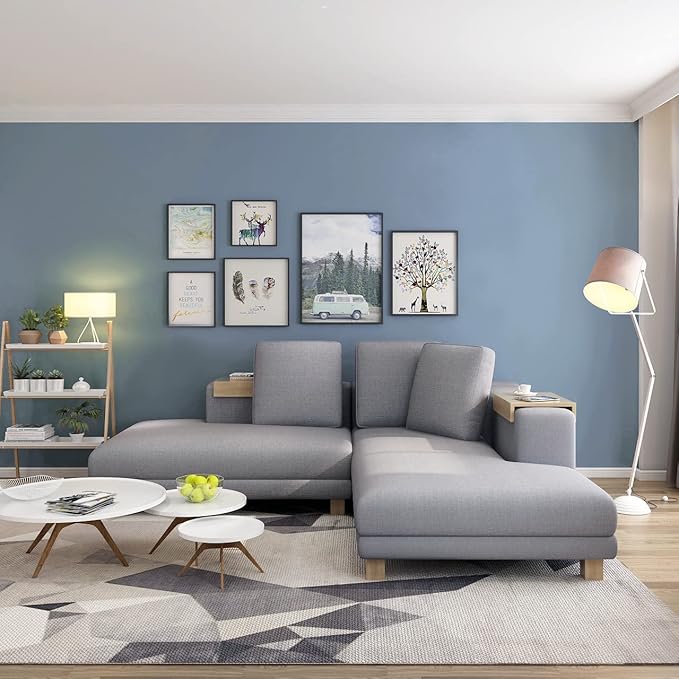 Safiyya 197"x17.7" Peel and Stick Wallpaper Blue Contact Paper Temporary Solid Color Waterproof Self Adhesive Removable Wallpaper Vinyl Rolls for Wall