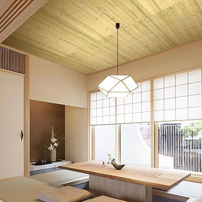 Natural Bamboo Wall Panel for Interior Wall Decor, Renewable Pole Wrap Wainscoting Paneling for Wall Ceiling Furniture Cabinet Office, 12 x 96 Inch, Natural