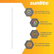 Sunlite LED Under Cabinet Lighting Plug in 34 Inch Linkable Under Counter Lights for Kitchen 12 Watts, 120 Volts, 1200 Lumens, Adjustable 3 CCT 3000K-5000K, 50,000 Hour Lifespan, ETL Listed LED Light