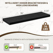 36 Inch Floating Shelves, 36