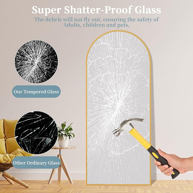 Full Length Mirror with Stand, 68