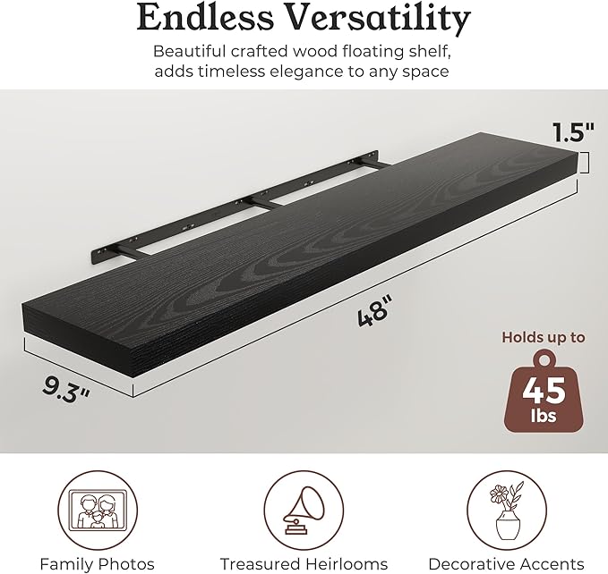 Floating Shelves for Wall, 9.3