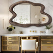 AAZZKANG Large Wall Mirror with Wood Framed 24