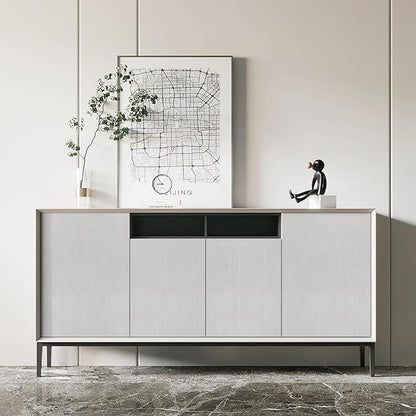 Heroad Peel and Stick Wallpaper Wood Contact Paper Wood Wallpaper Light Grey Wood Grain Contact Paper Thicken Textured for Cabinets and Drawers Countertops Waterproof Self Adhesive Vinyl 17.5" x 393"