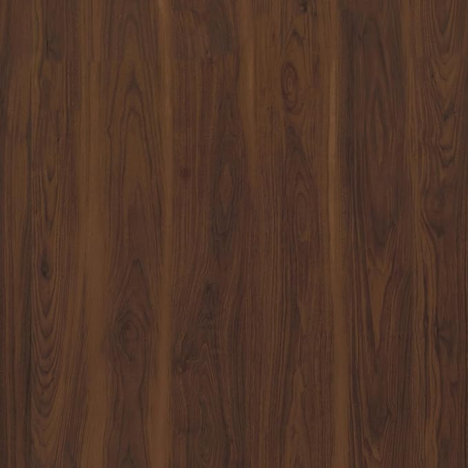 BOMENG Walnut Wood Contact Paper 32x158 inch Dark Brown Wood Wallpaper Peel and Stick Waterproof Removable Faux Wood Grain Vinyl Wrap Vintage Countertop Paper for Drawer Liner Cabinets Walls Desk