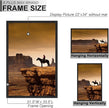 A PLUS MAX 22x34 Picture Frame, Black Engineered Wood Frame for 22 x 34 Inch Picture Poster Photo, Light Weight 22 by 34 Frame with Wood-grain for Wall - 1 Pack/Black/22 x34