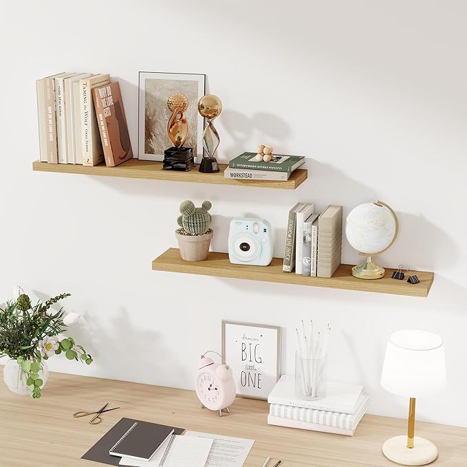Fun Memories Floating Shelves for Wall, 36