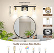 3-Light Bathroom Light Fixtures, 19