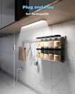 ASOKO Plug-in Under Desk Light, 16Inch LED Workbench Lights with Super Brighten 700Lumen and Smart Memory Function,3 Temps (3000K/4000K/6000K) for Kitchen Sink/Desk/Workbench