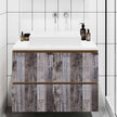 Yun-aeon Gray Wood Peel and Stick Wallpaper 34.6