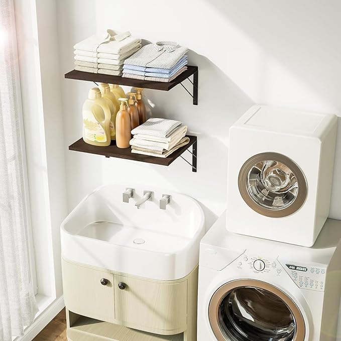 Love-KANKEI Deep Floating Shelves for Wall, 16