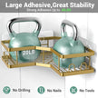 Corner Shower Caddy Bathroom Organizer: Adhesive Shower Rack Bathtub Shelves - 3Pack No Drilling Shower Shelf - Stainless Steel Organizer