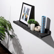 Suzile 2 Pcs Scalloped Shelves Wall Floating Shelves Set for Room, Bathroom, Bedroom, Cute Room Decor Aesthetic and Books, Toys, Photo Frames Storage(23