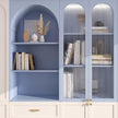VEELIKE Thick Periwinkle Blue Wallpaper Peel and Stick Blue Contact Paper for Cabinets Desk Bookshelves Countertops 24''x354'' Removable Self Adhesive Matte Blue Wall Paper for Bedroom Bathroom Dorm