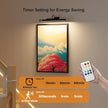 2 Pack Picture Lights for Wall Paintings Motion Activated – 16'' Rechargeable and Cordless Wall Sconce Pictures, 350LM Artwork Light for Gallery, Portraits,Poster(Black)