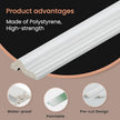 SmartStandard Pre-Cut Wall Molding Kit, 3-Frame Wainscoting Panels for Interior Wall Moulding Decor, Ready to Assemble Accent Panel