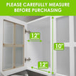 4 Tier Adjustable Spice Rack Organizer for Cabinet - White (2 PCS S&L) Expandable Spice Shelf with Protection Railing for Inside Cabinets, Countertop, Pantry Storage & Seasoning Organization