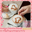 Coffee Bar Decor Sign, Coffee Station Decorations, Coffee Lover Gifts for Women Men, Home Kitchen Shop Corner Shelf Cafecito Table Signs, Love You A Latte