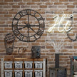 Okydoky Peel and Stick Wallpaper, Brown Brick Wallpaper for Home Decoration, Contact Paper Stick and Peel Backsplash, Vinyl Self Adhesive Wall Paper for House, Workshop&Office, 17.3