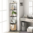 Yoobure Corner Shelf Stand, 5-Tier Bookshelf, 65