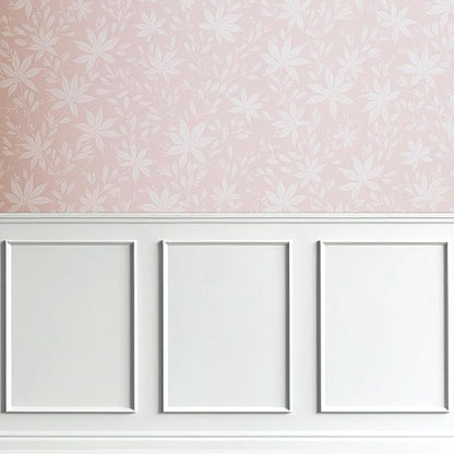 4 Set of 16" x 20" Pre-Cut Accent Wall Molding Trim Kit, Peel and Stick Premade Wainscoting Panels for Interior Decoration, Ready to Assemble Chair Rail Moulding