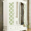 RoomMates RMK11513WP Hygge Fern Damask Green Peel and Stick Wallpaper